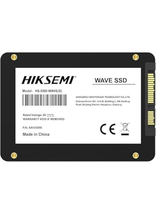 هيكسيمي Hiksemi قرص SSD داخلي سعة 256 جيجابايت مقاس 2.5 بوصة SATA III – سرعة تصل إلى 530 ميجابايت/ثانية، تقنية 3D NAND، تخزين عالي السرعة للكمبيوتر المحمول والمكتبي - Image 2